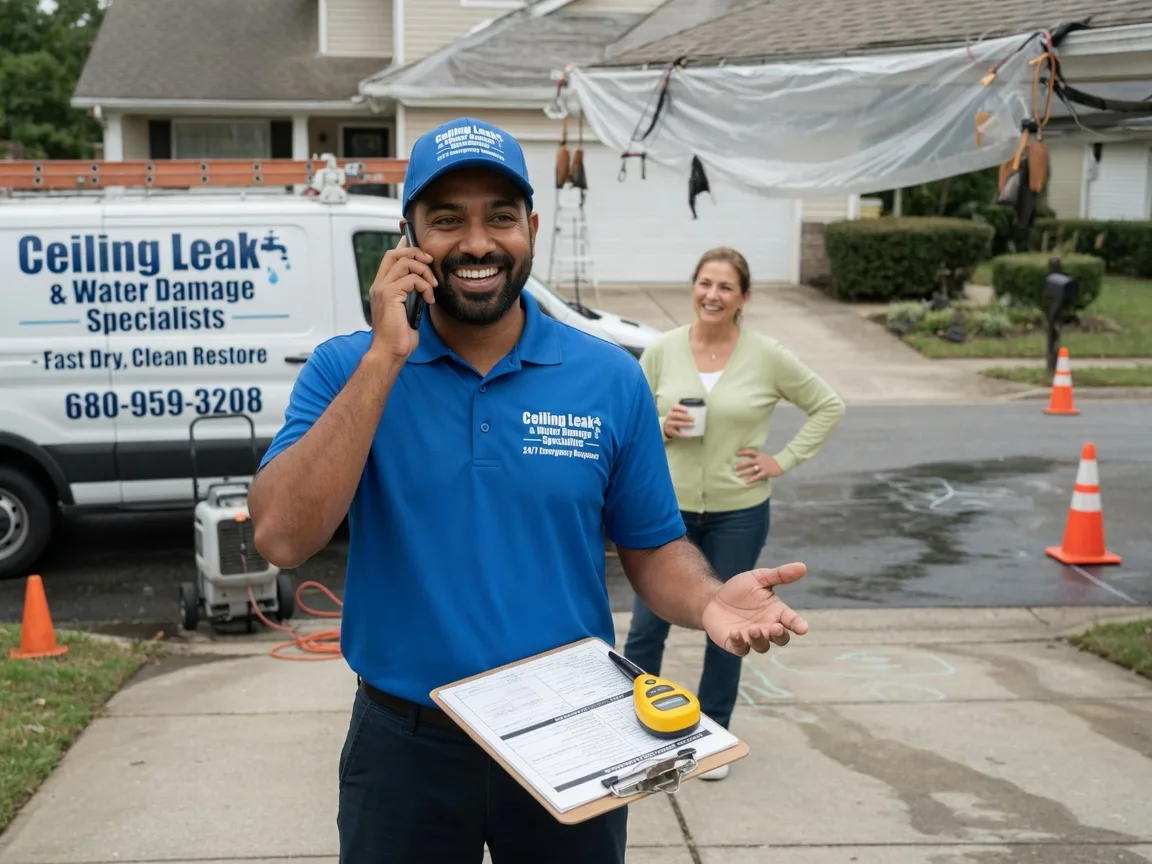 Ceiling Leak Cleanup Madera, PA FAQs